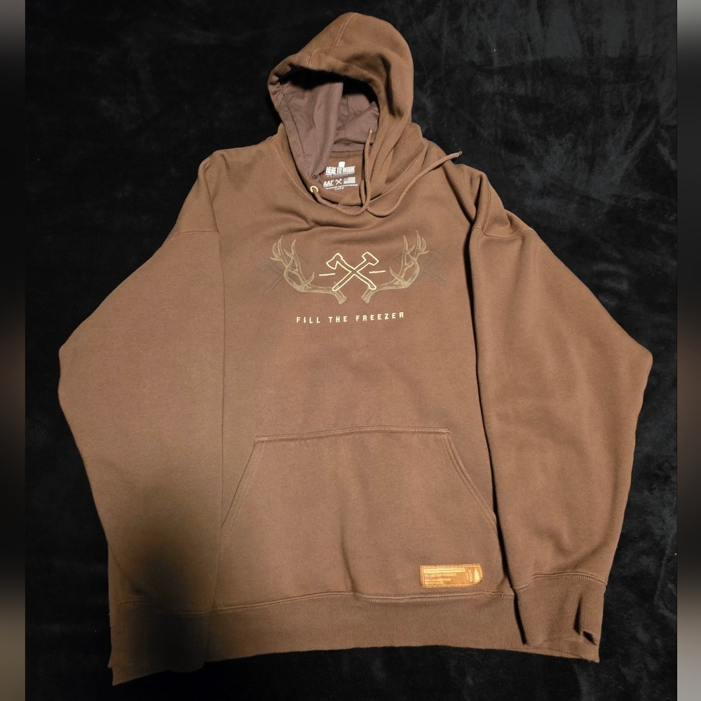 All American Roughneck " Fill The Freezer " Work Hoodie